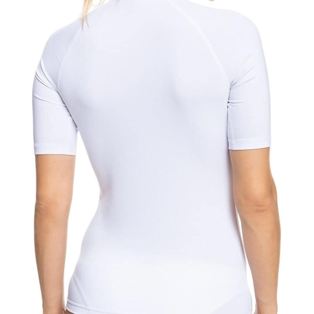 NWT Roxy
Juniors' Whole Hearted Short Sleeve Rash Guard Large - Picture 3 of 3